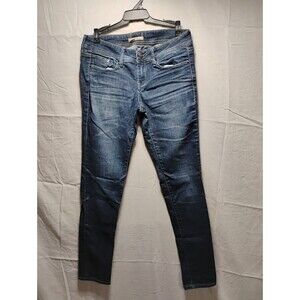 2.1 Denim Womens Size 30 Blue Distressed Skinny Jeans Womens